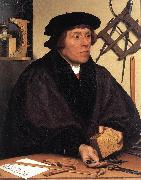 Portrait of Nikolaus Kratzer gw HOLBEIN, Hans the Younger